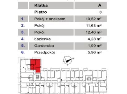Mieszkanie Sprzedaż Gdańsk Jasień Kartuska, pow. 58 m2 | zdjęcie 3 | szukajlokum.pl