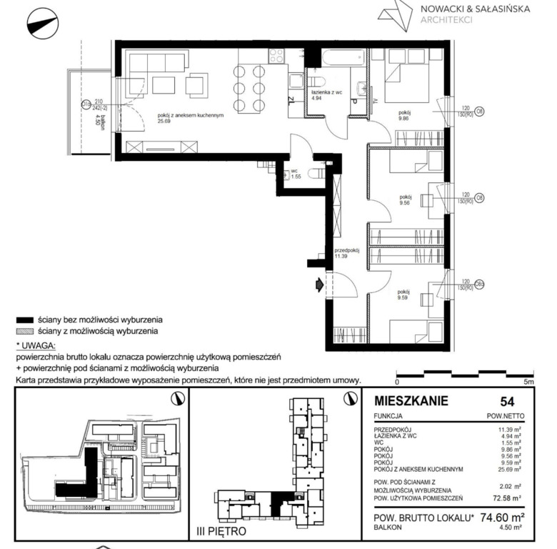 Mieszkanie Sprzedaż Pruszcz Gdański, pow. 75 m2 | zdjęcie 5 | szukajlokum.pl