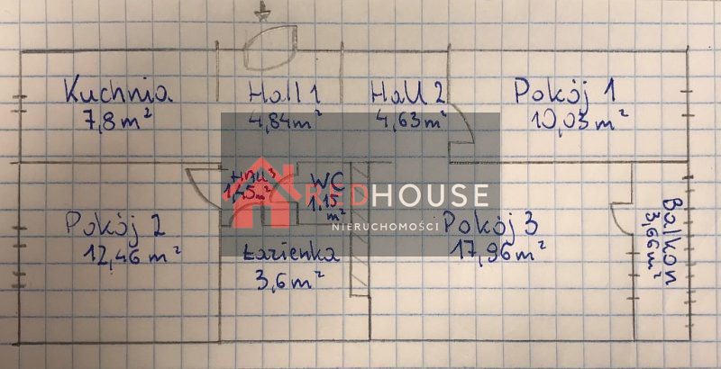 Mieszkanie Sprzedaż Warszawa Praga-południe, pow. 64 m2 | zdjęcie 3 | szukajlokum.pl