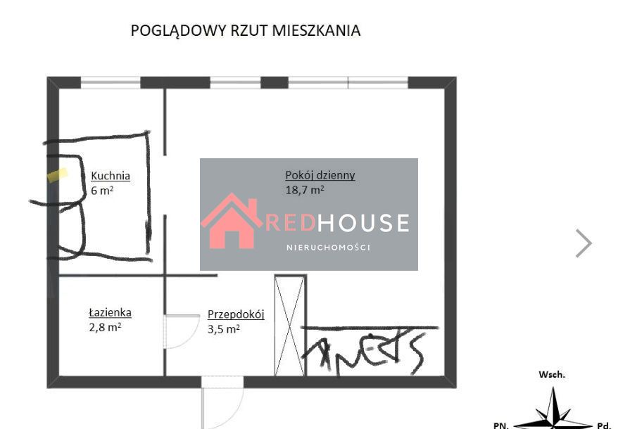 Mieszkanie Sprzedaż Warszawa Mokotów, pow. 31 m2 | zdjęcie 6 | szukajlokum.pl