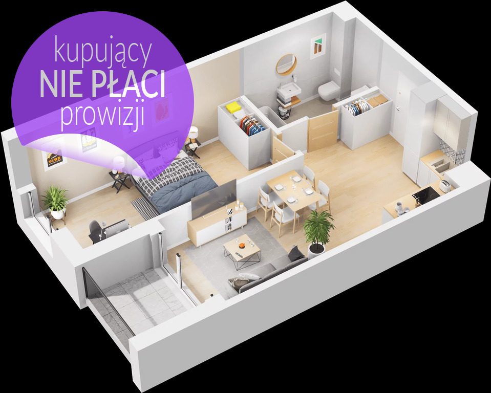 Mieszkanie Sprzedaż Katowice Koszutka, pow. 41 m2 | zdjęcie 1 | szukajlokum.pl