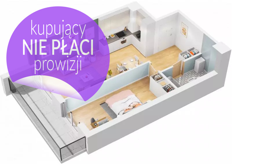 Mieszkanie Sprzedaż Katowice Koszutka, pow. 47 m2 | zdjęcie 1 | szukajlokum.pl