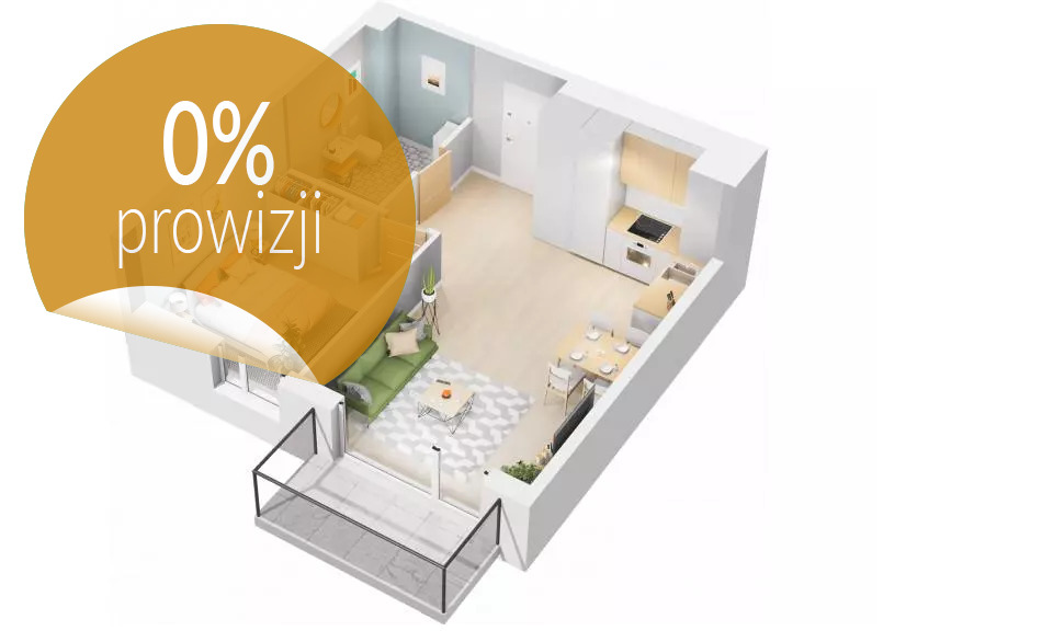 Mieszkanie Sprzedaż Katowice Koszutka, pow. 40 m2 | zdjęcie 1 | szukajlokum.pl