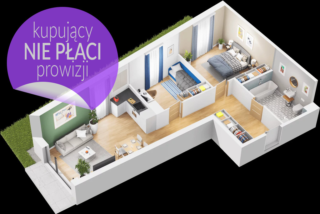 Mieszkanie Sprzedaż Katowice Koszutka, pow. 61 m2 | zdjęcie 1 | szukajlokum.pl