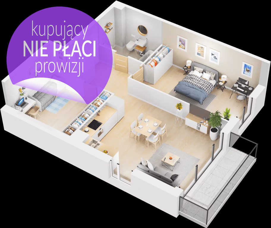 Mieszkanie Sprzedaż Katowice Koszutka, pow. 65 m2 | zdjęcie 1 | szukajlokum.pl