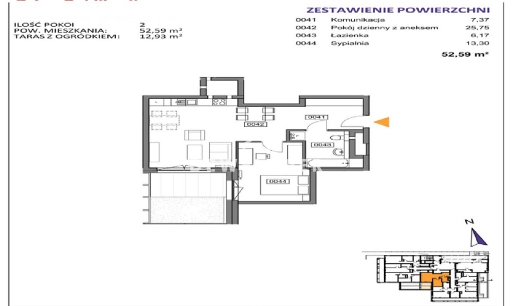 Mieszkanie Sprzedaż Katowice Bogucice Bohaterów monte cassino, pow. 53 m2 | zdjęcie 3 | szukajlokum.pl
