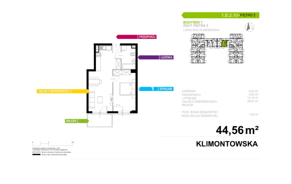 Mieszkanie Sprzedaż Sosnowiec Klimontów, pow. 45 m2 | zdjęcie 4 | szukajlokum.pl