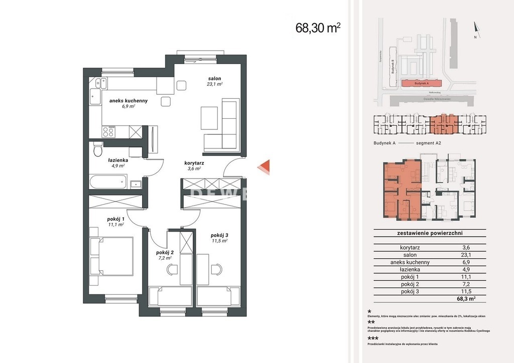 Mieszkanie Sprzedaż Katowice Nikiszowiec Zofii nałkowskiej, pow. 68 m2 | zdjęcie 2 | szukajlokum.pl