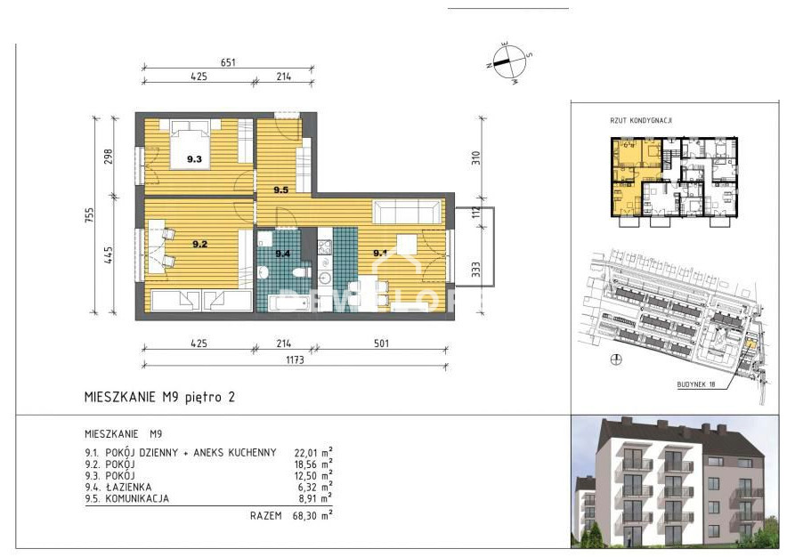 Mieszkanie Sprzedaż Chorzów 17 sierpnia, pow. 68 m2 | zdjęcie 2 | szukajlokum.pl