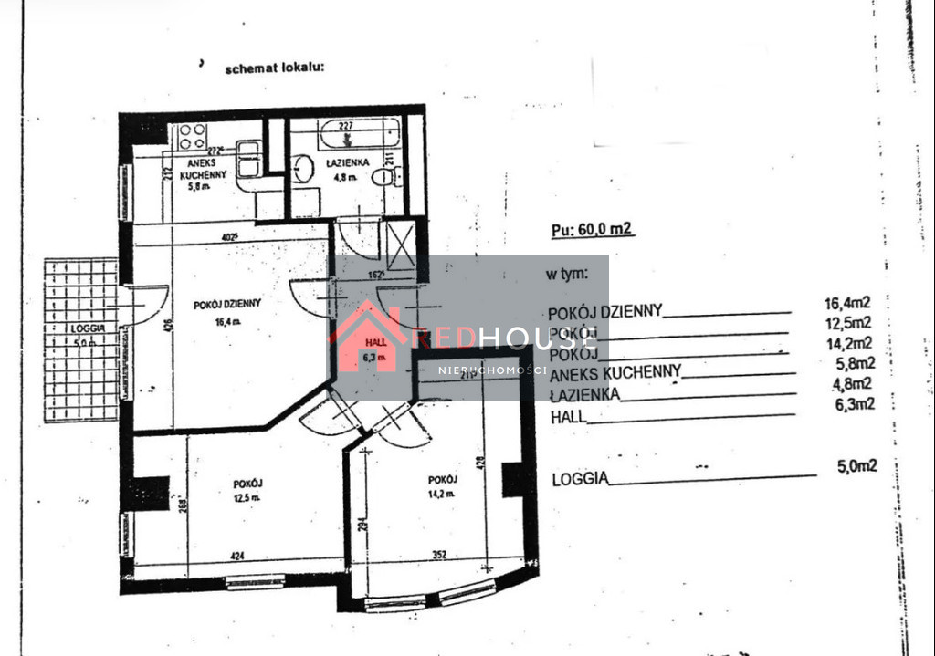 Mieszkanie Sprzedaż Warszawa Mokotów Pejzażowa, pow. 60 m2 | zdjęcie 4 | szukajlokum.pl