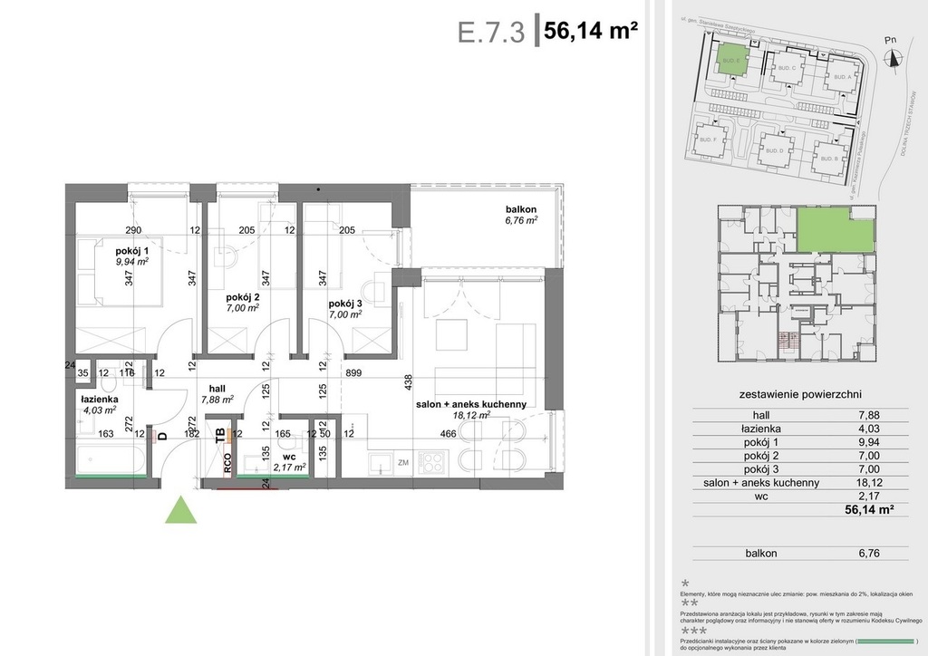 Mieszkanie Sprzedaż Katowice Os. paderewskiego, pow. 56 m2 | zdjęcie 7 | szukajlokum.pl