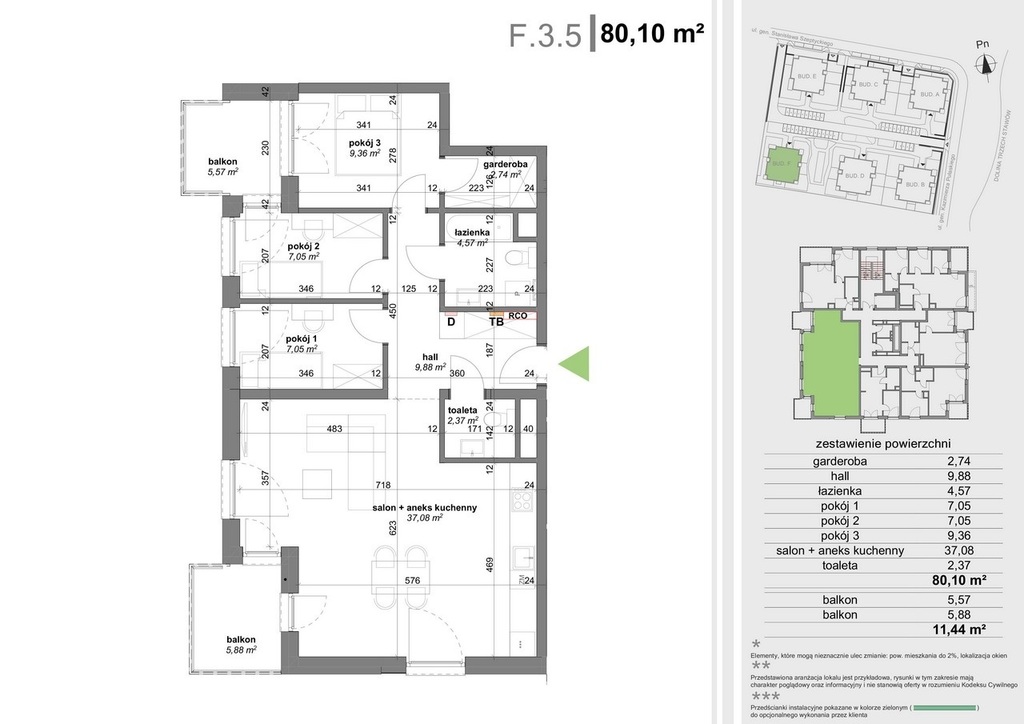 Mieszkanie Sprzedaż Katowice Os. paderewskiego, pow. 80 m2 | zdjęcie 7 | szukajlokum.pl