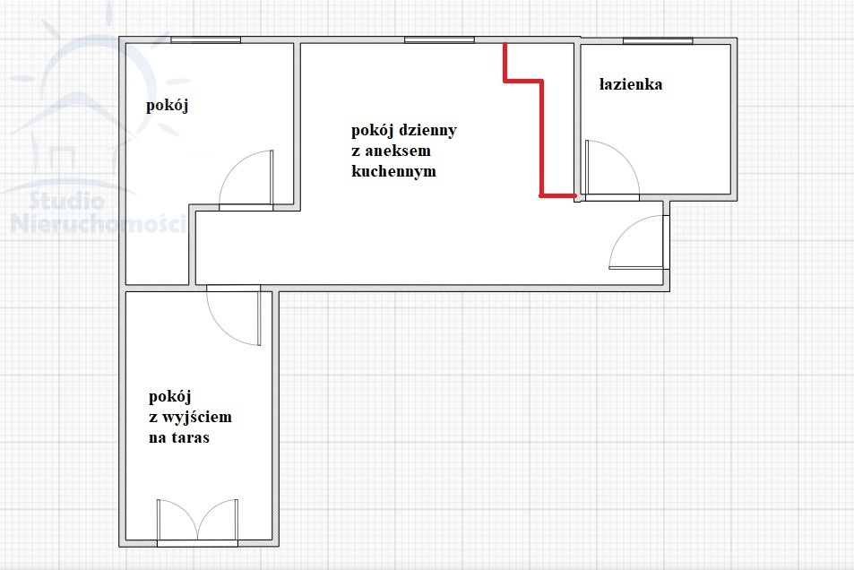 Mieszkanie Sprzedaż Toruń Rubinkowo i Kasztanowa, pow. 38 m2 | zdjęcie 6 | szukajlokum.pl