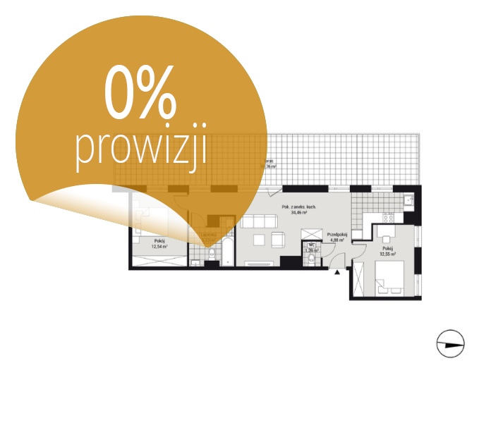 Mieszkanie Sprzedaż Katowice Koszutka, pow. 67 m2 | zdjęcie 1 | szukajlokum.pl