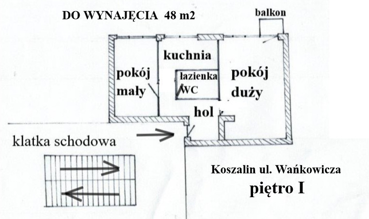 Mieszkanie Wynajem Koszalin, pow. 50 m2 | zdjęcie 7 | szukajlokum.pl