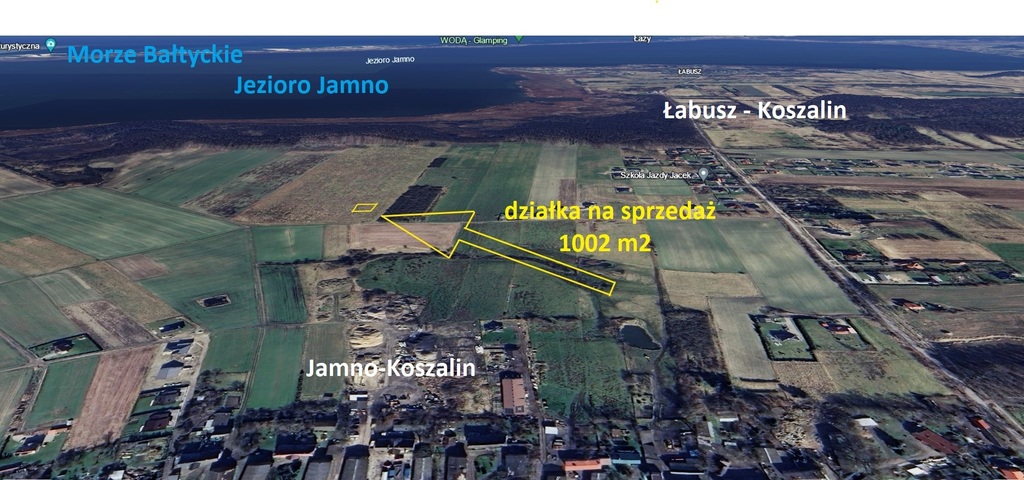 Działka Sprzedaż Koszalin Jamno-łabusz | zdjęcie 1 | szukajlokum.pl