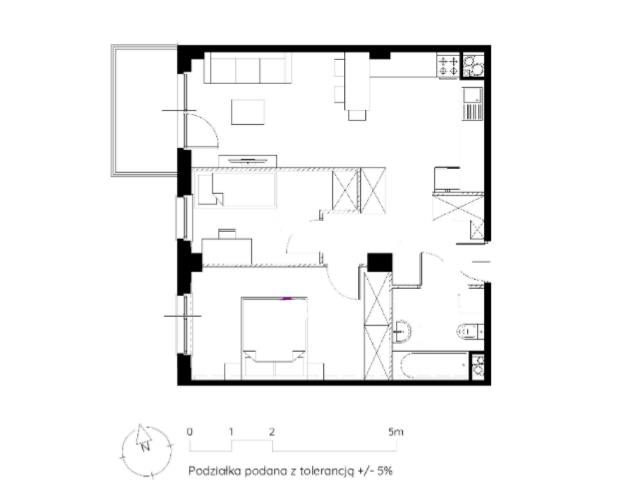 Mieszkanie Sprzedaż Sosnowiec Sielec, pow. 51 m2 | zdjęcie 6 | szukajlokum.pl