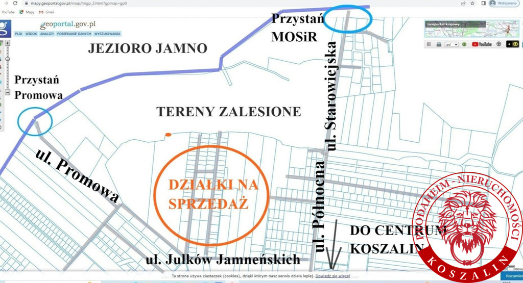 Działka Sprzedaż Koszalin Jamno-łabusz | zdjęcie 11 | szukajlokum.pl
