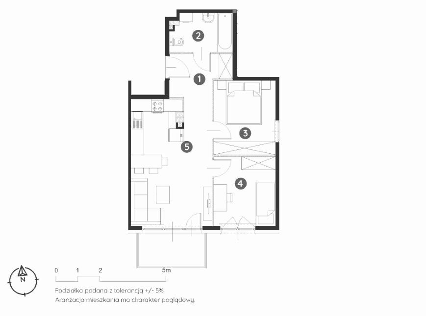 Mieszkanie Sprzedaż Siewierz, pow. 50 m2 | zdjęcie 5 | szukajlokum.pl