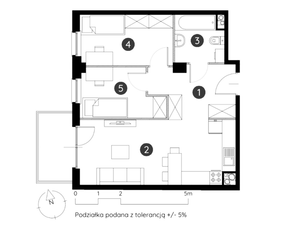 Mieszkanie Sprzedaż Sosnowiec Sielec, pow. 50 m2 | zdjęcie 8 | szukajlokum.pl