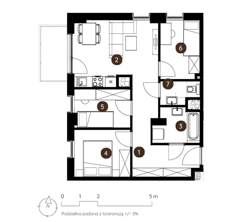 Mieszkanie Sprzedaż Katowice Koszutka Owocowa, pow. 55 m2 | zdjęcie 2 | szukajlokum.pl