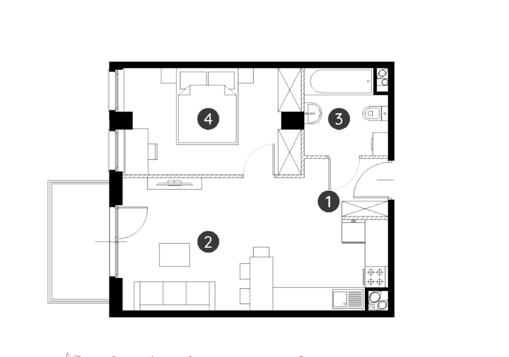 Mieszkanie Sprzedaż Sosnowiec Sielec, pow. 42 m2 | zdjęcie 6 | szukajlokum.pl