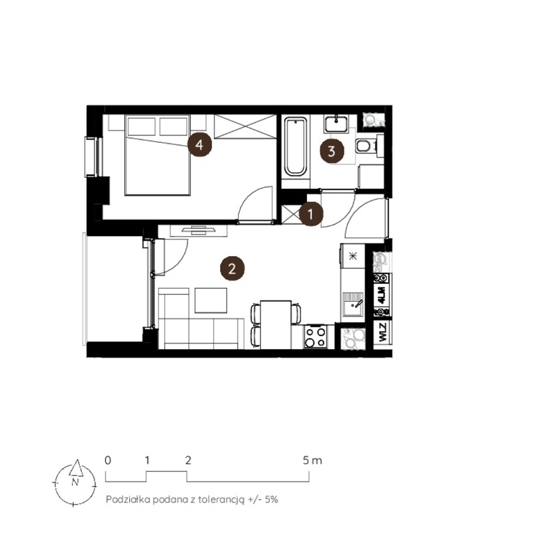 Mieszkanie Sprzedaż Katowice Koszutka Owocowa, pow. 32 m2 | zdjęcie 7 | szukajlokum.pl