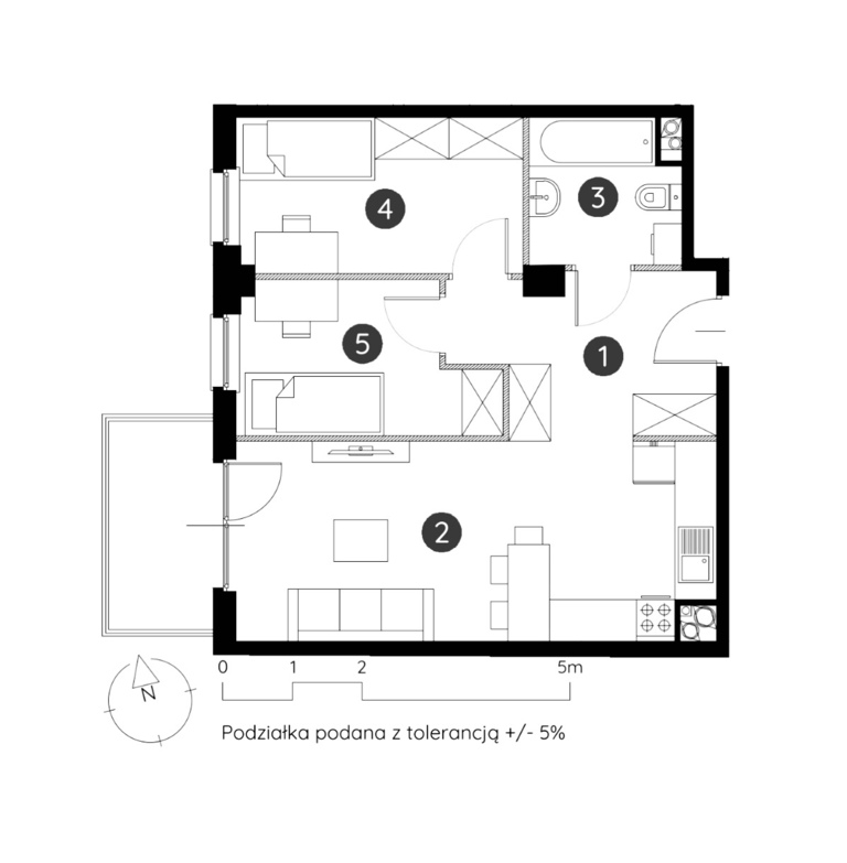 Mieszkanie Sprzedaż Sosnowiec Sielec, pow. 50 m2 | zdjęcie 6 | szukajlokum.pl