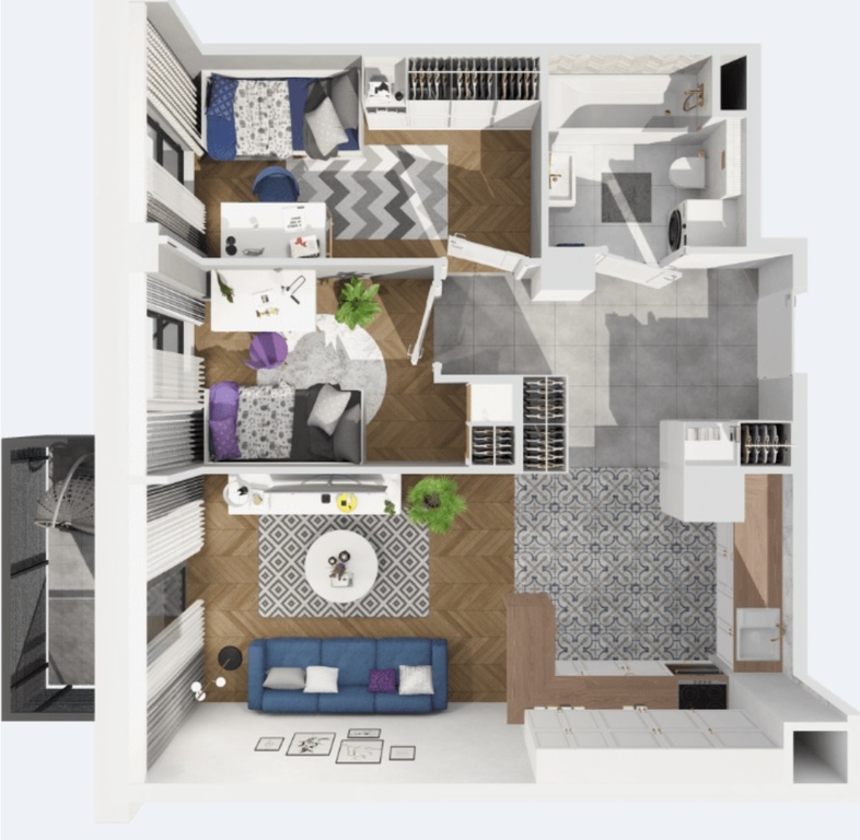 Mieszkanie Sprzedaż Sosnowiec Sielec, pow. 50 m2 | zdjęcie 11 | szukajlokum.pl