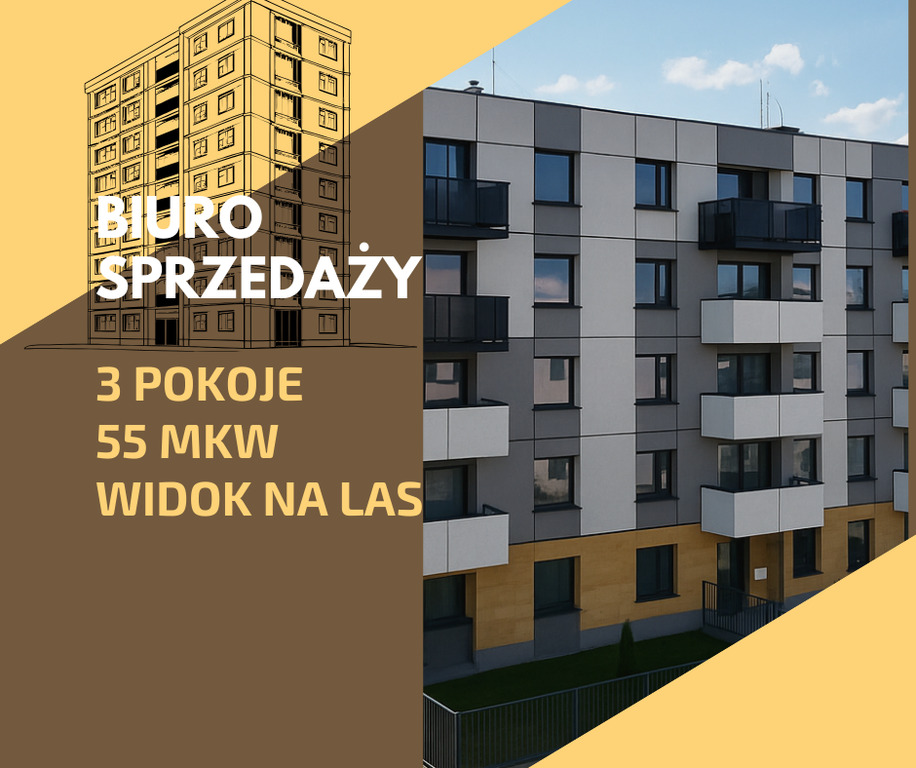 Mieszkanie Sprzedaż Sosnowiec Sielec, pow. 55 m2 | zdjęcie 1 | szukajlokum.pl