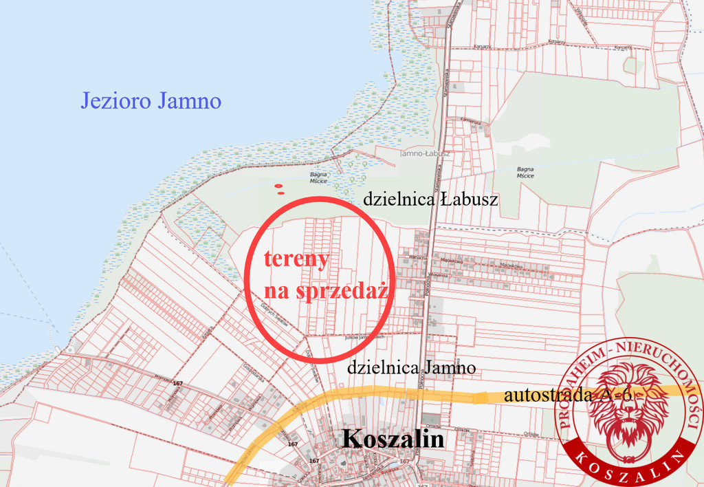 Działka Sprzedaż Koszalin Jamno-łabusz | zdjęcie 2 | szukajlokum.pl