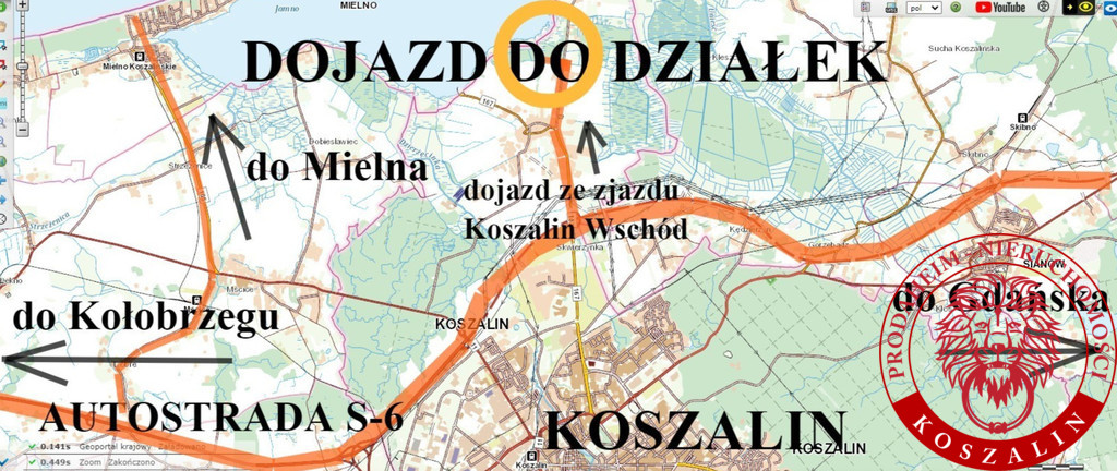 Działka Sprzedaż Koszalin Jamno-łabusz | zdjęcie 4 | szukajlokum.pl