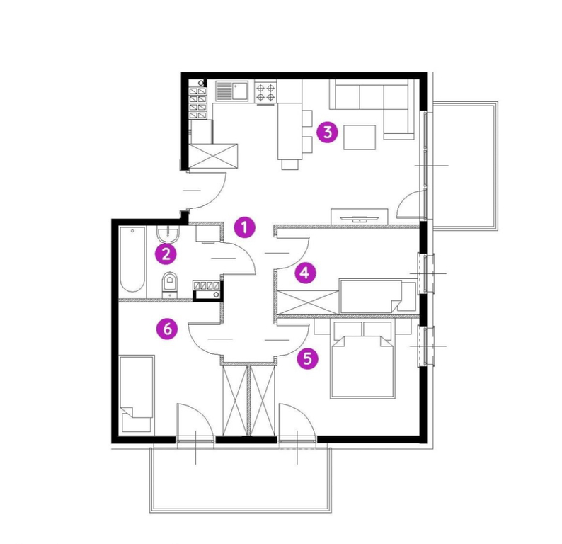 Mieszkanie Sprzedaż Siewierz, pow. 60 m2 | zdjęcie 3 | szukajlokum.pl