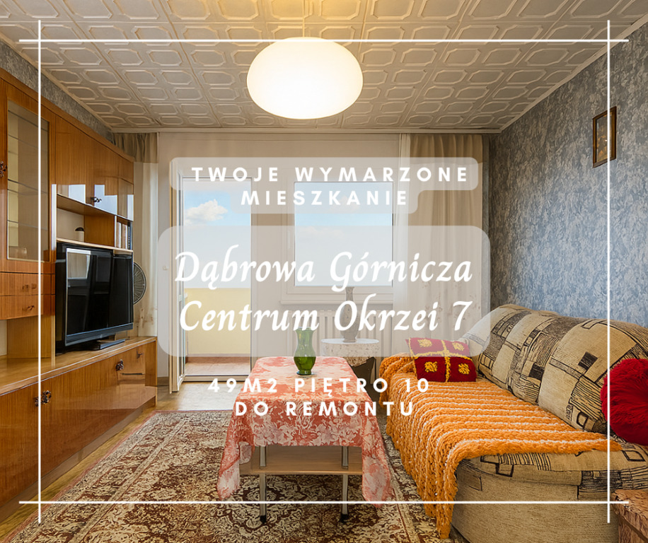 Mieszkanie Sprzedaż Dąbrowa Górnicza Centrum Stefana okrzei, pow. 49 m2 | zdjęcie 2 | szukajlokum.pl