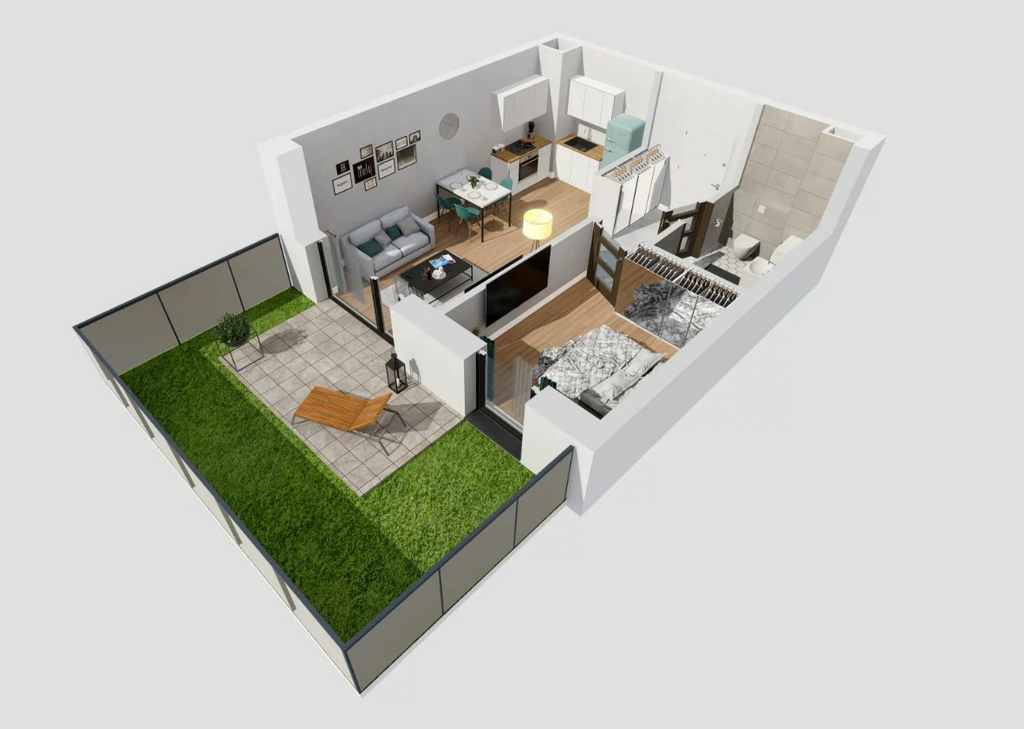Mieszkanie Sprzedaż Dąbrowa Górnicza Reden, pow. 40 m2 | zdjęcie 6 | szukajlokum.pl