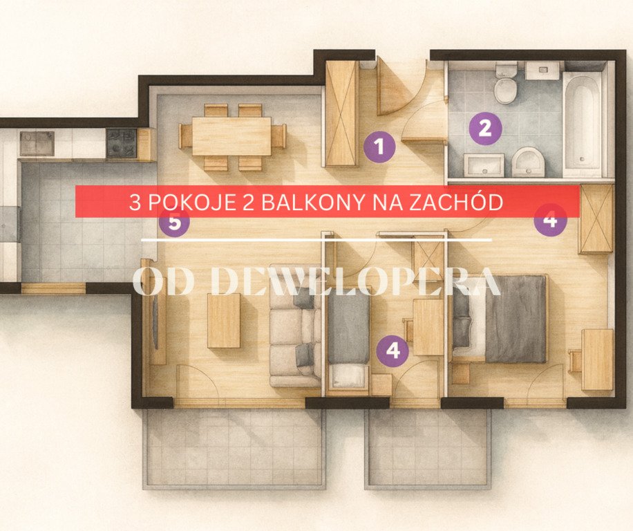 Mieszkanie Sprzedaż Siewierz, pow. 52 m2 | zdjęcie 2 | szukajlokum.pl