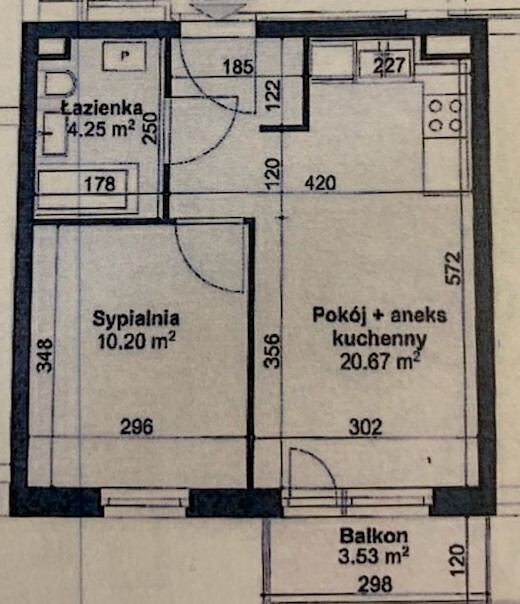 Mieszkanie Wynajem Szczecin Gumieńce Gorzowska, pow. 40 m2 | zdjęcie 11 | szukajlokum.pl