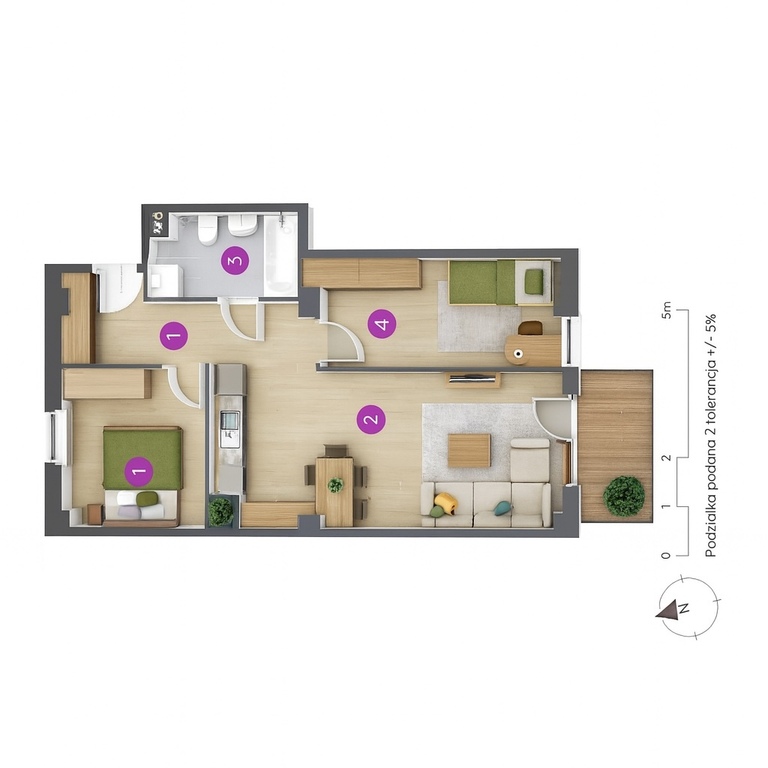 Mieszkanie Sprzedaż Sosnowiec Sielec, pow. 57 m2 | zdjęcie 1 | szukajlokum.pl