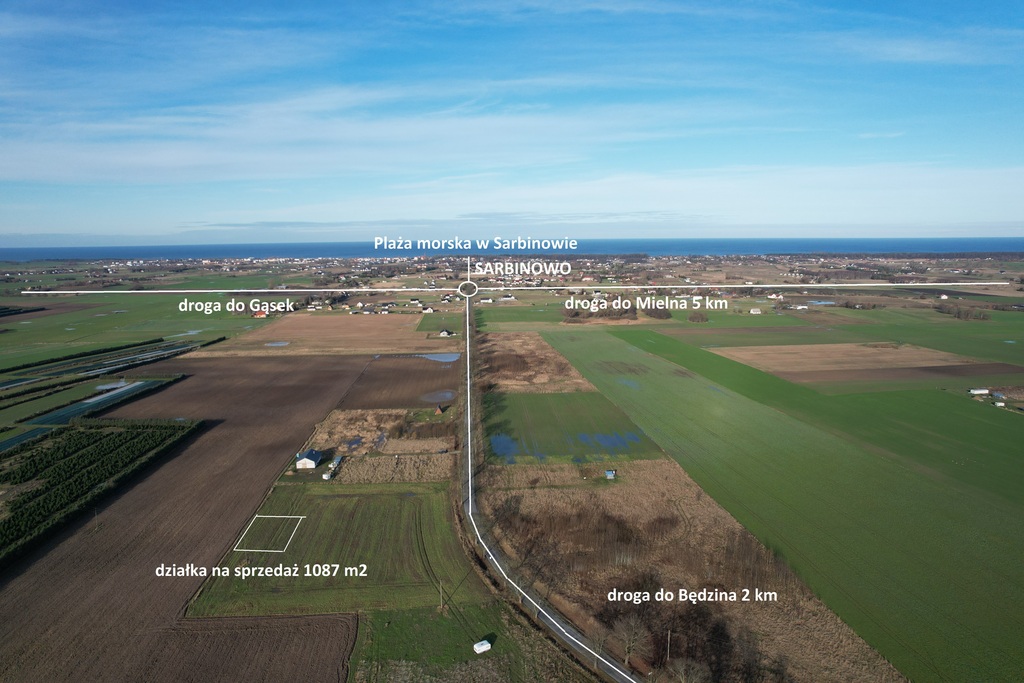 Działka Sprzedaż Będzino | zdjęcie 1 | szukajlokum.pl