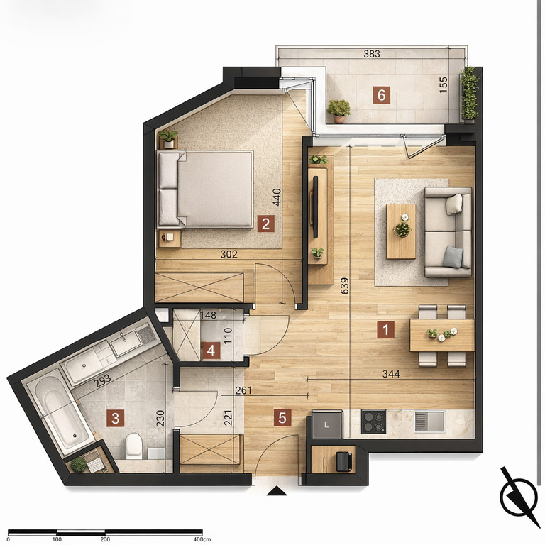 Mieszkanie Sprzedaż Dąbrowa Górnicza Reden, pow. 52 m2 | zdjęcie 8 | szukajlokum.pl