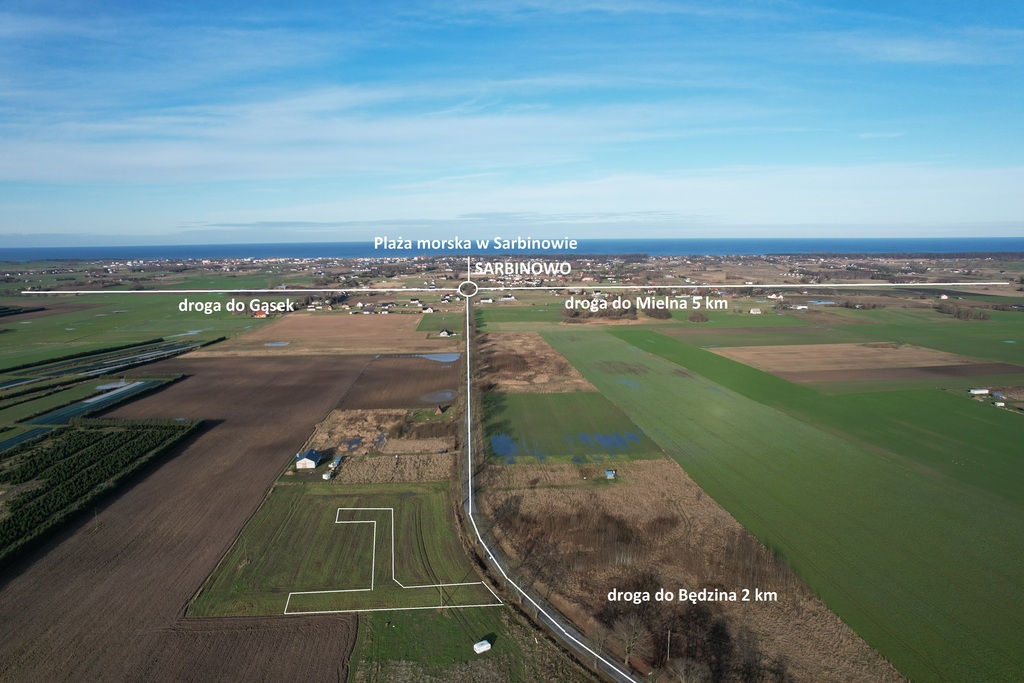 Działka Sprzedaż Będzino | zdjęcie 2 | szukajlokum.pl