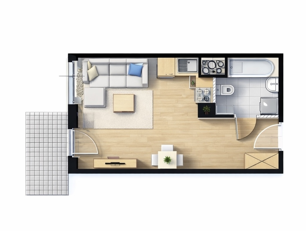 Mieszkanie Sprzedaż Sosnowiec Sielec, pow. 27 m2 | zdjęcie 1 | szukajlokum.pl