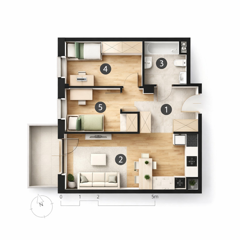 Mieszkanie Sprzedaż Sosnowiec Sielec, pow. 51 m2 | zdjęcie 1 | szukajlokum.pl