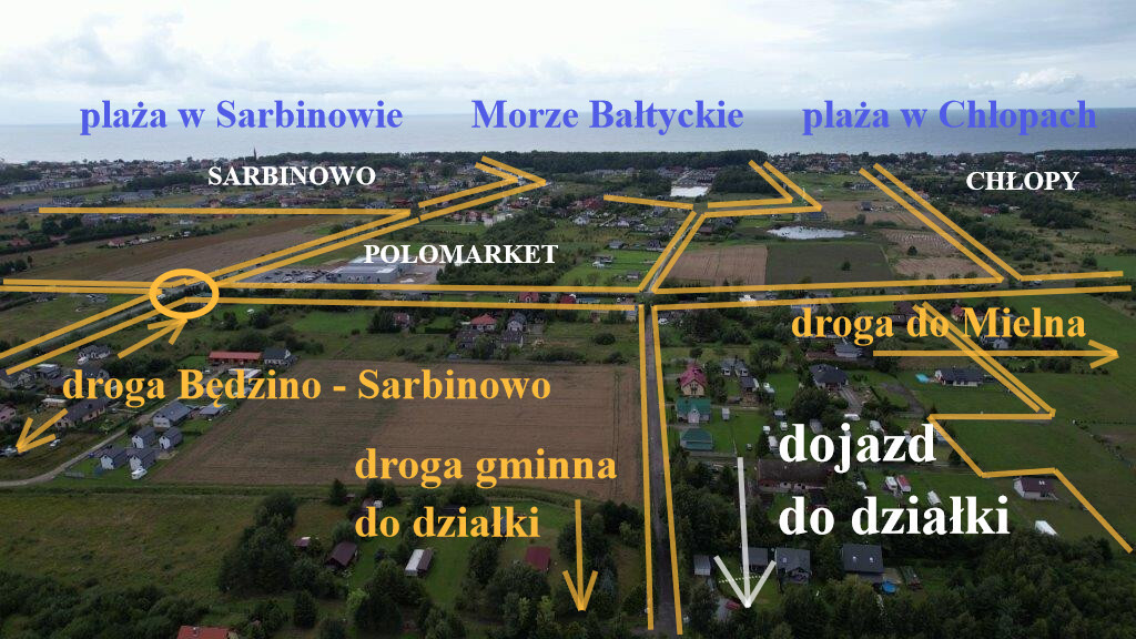 Działka Sprzedaż Będzino | zdjęcie 3 | szukajlokum.pl