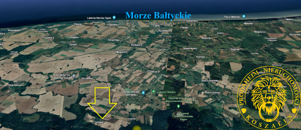 Działka Sprzedaż Będzino | zdjęcie 3 | szukajlokum.pl