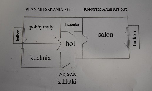 Mieszkanie Wynajem Kołobrzeg Armii krajowej, pow. 73 m2 | zdjęcie 1 | szukajlokum.pl
